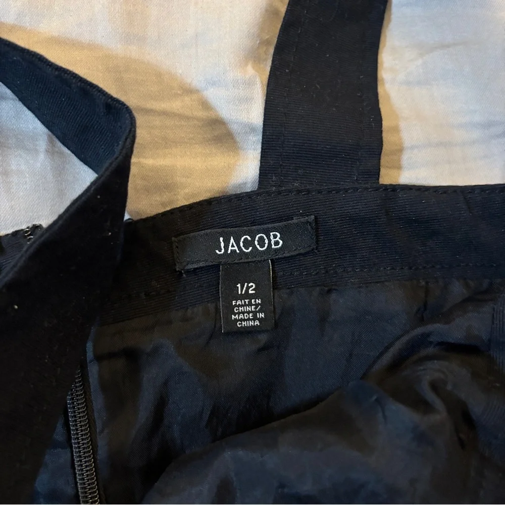 Jacob Black Square-Neck Midi Dress - Picture 3 of 3